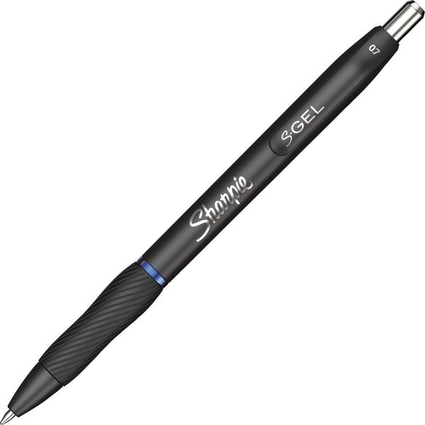 Sharpie Gel Pen, 0.7mm Point, 3/10"Wx3/10"Lx7"H, 36/BX, Blue PK SAN2096176